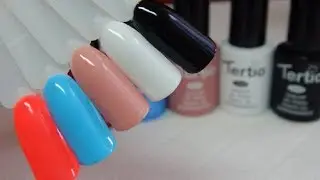 Гель-лаки TERTIO. Выкраска.