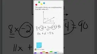 Complementary Angles And Equations