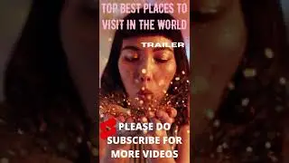 Top Best Places To Visit In The World. #shorts