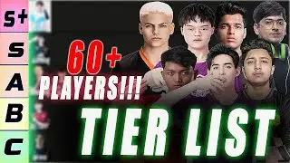 Esports Players Tier List | BGMI, GFP & PUBGM Esports | FT Paraboy, Mortal, Scout, Zuxxy, Jonathan..