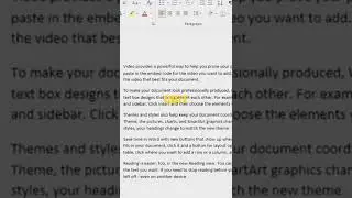 Ms Word me Aise Kro Shapes Ko Adjust