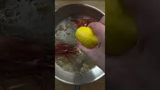 Carabineros Pasta with Gold
