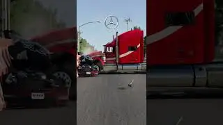 Cars vs Truck Crash Test   BeamNG drive