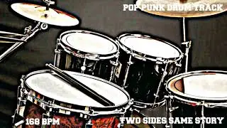 Pop Punk Drum Track - 168 BPM (FREE)