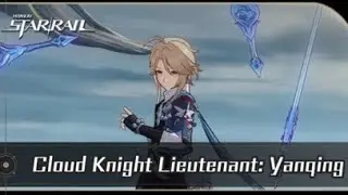 Honkai: Star Rail Boss Fight. Cloud Knight Lieutenant: Yanqing (Simulated Universe).