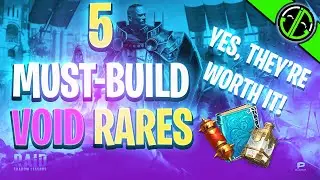 5 Void Rares Worth Building, No Questions Asked | RAID: Shadow Legends