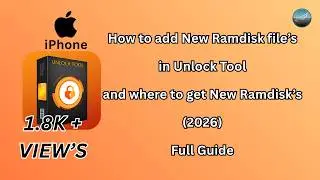 Where to add new Ramdisk file in Unlock tool  ios (16.7.12) & how to download full guide  | 2025