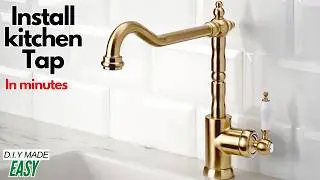 How to install a kitchen tap - IKEA Glittran