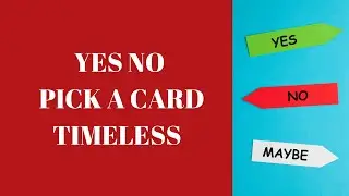 (PICK A CARD) Yes or No Ask Any Question WITH PENDULUM (TIMELESS)