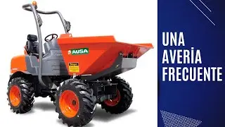 Una avería frecuente en los frenos de los dumper Ausa 1500 kg.