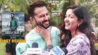 Drishyam 2 - FIRST REVIEW by Vatsal Seth and his wife Ishita Dutta Cutest Reaction 😍