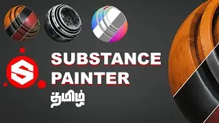 Substance Painter Basics in Tamil for PBR workflow