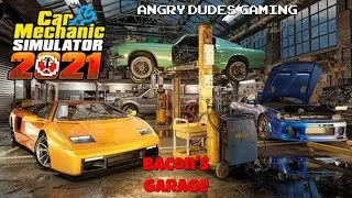 Bacon's Garage- Car Mechanic Simulator 2021- First Job Walkthrough