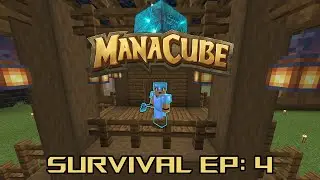 Manacube Survival | Minecraft Let's Play Episode #4 - NEW HOUSE NEW ME