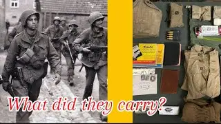 What did a soldier carry during WWII?