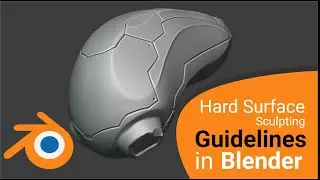 Quick Guidelines for Sculpting Hard Surface in blender