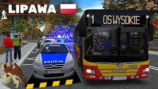 OMSI 2 [60 FPS] - LIPAWA 🇵🇱 MAN A37 und POLIZEI-Einsatz! - Let's Play Omsi 2 [#883]