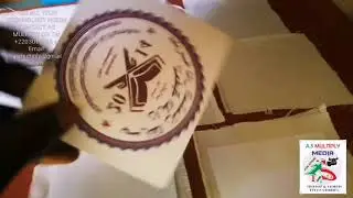 School Badge printing with sublimation paper