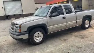 05 Silverado On 265/70/17 Nitto Terra Grapplers and American Racing Wheels AR62