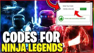 *NEW* codes for roblox ninja legend! (RARE CODES)