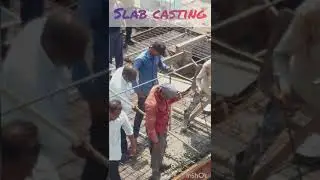 first slab casting