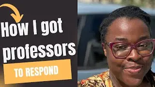 How to Write Cold Emails to Professors (That Actually Get Replies!) | Grad School Tips