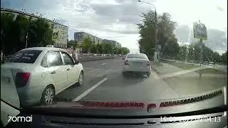 Случай на дороге, конченый таксист