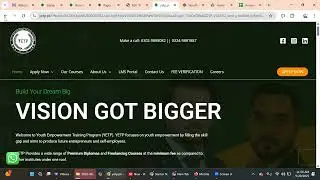 How to Create a WordPress Website | YETP Training Program
