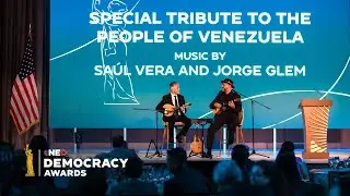 Saúl Vera & Jorge Glem Perform During Special Venezuela Tribute | 2024 NED Democracy Awards