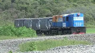 BONUS TRACK: Locomotora AlCo modificada saliendo del obrador en cercanía de Los Baños (SALTA)