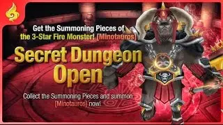 Fire Minotauros Secret Dungeon - Stage 10 Cleared - Summoners War