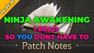 Ninja Patch Audio Notes | Black Desert Xbox One July 24 Patch