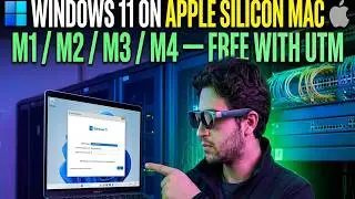 How to Install Windows 11 on Apple Silicon Mac (M1/M2/M3/M4/M5) — FREE with UTM