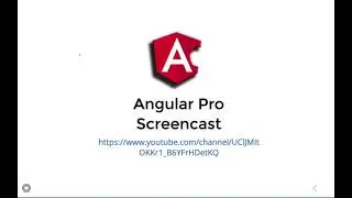 New Channel for Angular Pro!