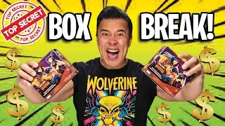RARE & EXPENSIVE WOLVERINE TRADING CARDS!!! Top Secret, Jambalaya Fleer Ultra Wolverine Box Break!
