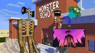 Monster School: Siren Head Challenge - Minecraft Animation (Timmy Craft Deleted Video)