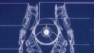 Portal 2 Atlas Loading Screen (1 Hour Loop, 4K)