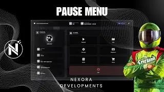 [ESX-QBCore] PauseMenu - Script | Showcase & Test | Nexora Developments