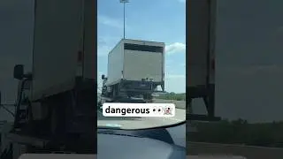 DANGEROUS 👀👻 #shortvideo #youtubeshorts #buhayamerica #roadtrip #creepy