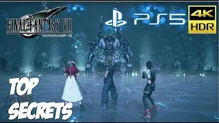 THREE PERSON TEAM VS TOP SECRETS | Final Fantasy 7 Remake | PS5 4KHDR
