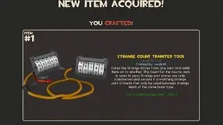 TF2 - Strange Count Transfer Tool