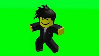 Roblox Player doing Orange Justice