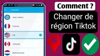 Comment changer votre région Tiktok, | Changer l'emplacement du pays sur Tiktok,|l Changer de région