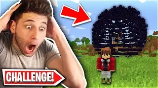 ΜΑΣ ΚΥΝΗΓΑΕΙ ΜΑΥΡΗ ΤΡΥΠΑ CHALLENGE! (Minecraft Greek)