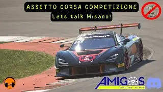 Assetto Corsa Competizione | Lets talk Misano | ACC track guide for the non aliens
