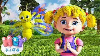 Vole, Vole, Vole Papillon 🦋 Comptine bébé en francais + 30 min | HeyKids