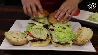 Mushroom & Bacon Blended Burger