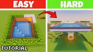 EASY vs HARD Iron Farm in Minecraft 1.20! (TUTORIAL)