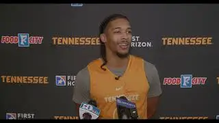 Zakai Zeigler speaks after exhibition game