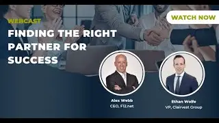HIGHLIGHTS: Finding the Right Partner for Success
